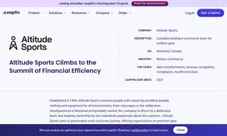 Preview of the Altitude Sports Case Study