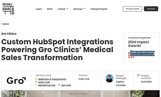 Preview of the Gro Clinics Case Study