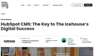 Preview of the The Icehouse Case Study