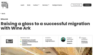 Preview of the Wine Ark Case Study