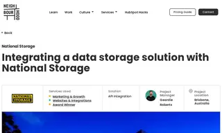 Preview of the National Storage Case Study