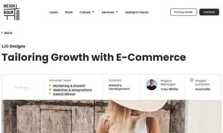 Preview of the LJC Designs Case Study