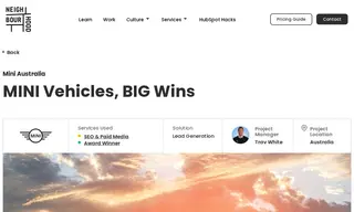 Preview of the MINI Case Study