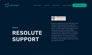 Preview of the Resolute Support Case Study