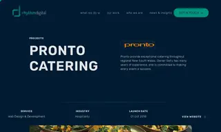 Preview of the Pronto Catering Case Study