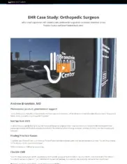 Preview of the Bronstein Hand Center Case Study