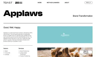 Preview of the Applaws Case Study
