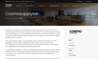 Preview of the Cosmosupplylab Case Study