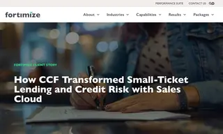 Preview of the CCF Case Study
