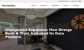 Preview of the Orange Bank & Trust Case Study