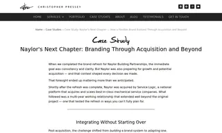 Preview of the Naylor Building Partnerships Case Study