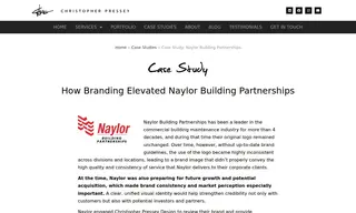 Preview of the Naylor Building Partnerships Case Study