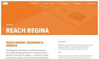Preview of the Reach Regina Case Study