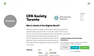Preview of the CFA Society Toronto Case Study