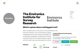 Preview of the Environics Institute for Survey Research Case Study