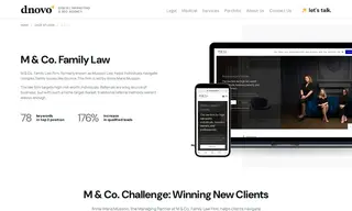 Preview of the M & Co. Family Law Firm Case Study