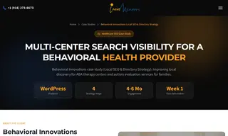Preview of the Behavioral Innovations Case Study