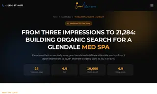 Preview of the Elevate Aesthetics Case Study