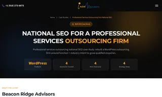 Preview of the Beacon Ridge Advisors Case Study