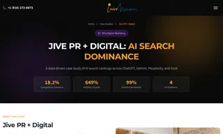 Preview of the Jive PR + Digital Case Study