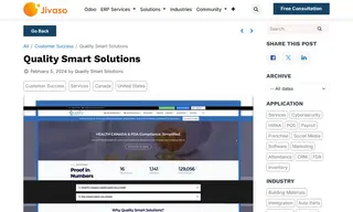 Preview of the Quality Smart Solutions Case Study