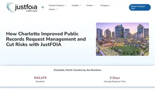 Preview of the City of Charlotte Case Study