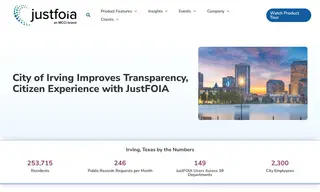Preview of the City of Irving Case Study