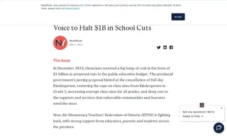 Preview of the Elementary Teachers' Federation of Ontario (etfo) Case Study