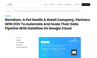 Preview of the NomNom Case Study