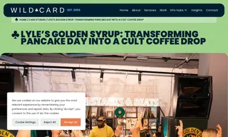 Preview of the Lyle’s Golden Syrup Case Study