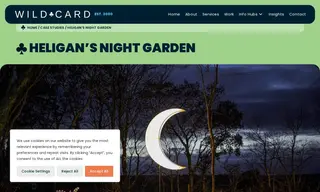 Preview of the The Lost Gardens of Heligan’s Night Garden Case Study