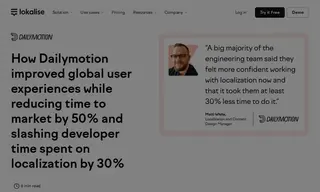 Preview of the Dailymotion Case Study