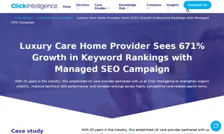 Preview of the Luxury Care Home Provider Case Study