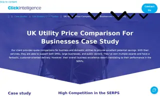 Preview of the Utility Price Comparison Company Case Study
