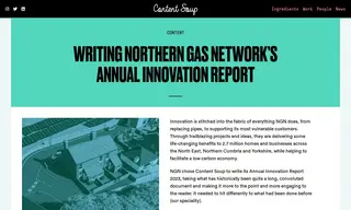 Preview of the Northern Gas Network Case Study