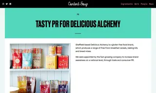 Preview of the Delicious Alchemy Case Study
