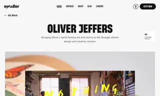 Preview of the Oliver Jeffers Studio Case Study