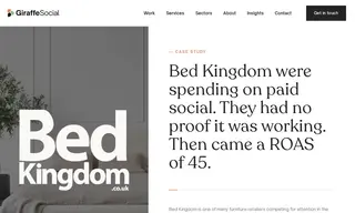 Preview of the Bed Kingdom Case Study