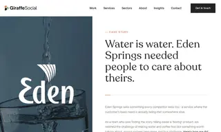 Preview of the Eden Springs Case Study