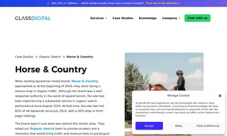 Preview of the Horse & Country Case Study
