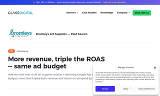Preview of the Bromley’s Art Supplies Case Study
