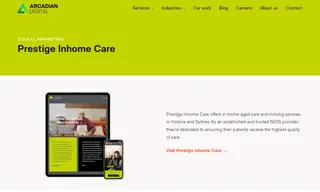 Preview of the Prestige Inhome Care Case Study