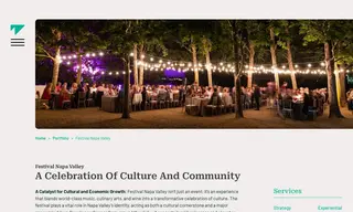 Preview of the Festival Napa Valley Case Study