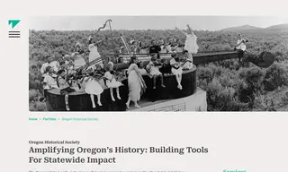 Preview of the Oregon Historical Society Case Study