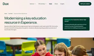 Preview of the Esperance Senior High School Case Study