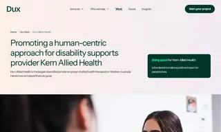 Preview of the Kern Allied Health Case Study