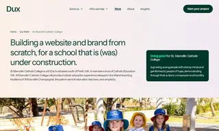 Preview of the St Marcellin Catholic College Case Study