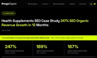 Preview of the Health Supplements Client Case Study