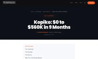 Preview of the Kopiko Case Study