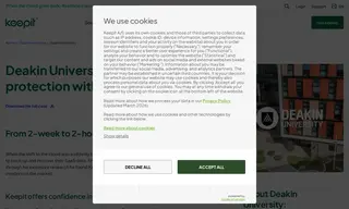 Preview of the Deakin University Case Study